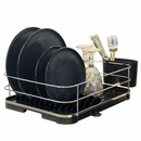 Escorredor de Louças Preto e Cromado